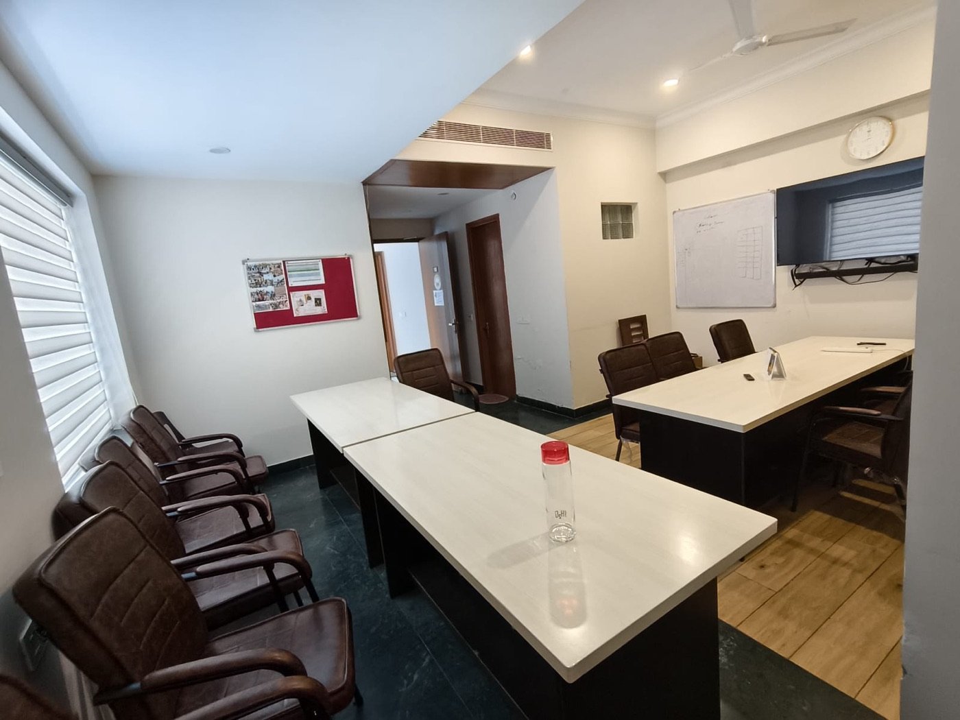 Conference Room — meeting table & display